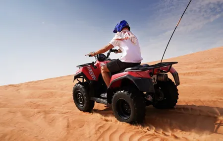 Dubai Red Dunes – 1 Hour Quad or Side by Side ATV Ride