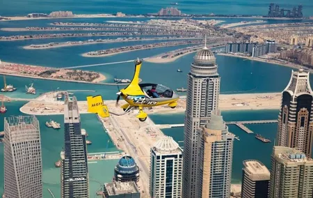 Private 2-3 Hours Gyrocopter flight over Dubai Tour