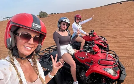VIP Desert Safari Dubai with Quad bike Camel Riding BBQ Dinner
