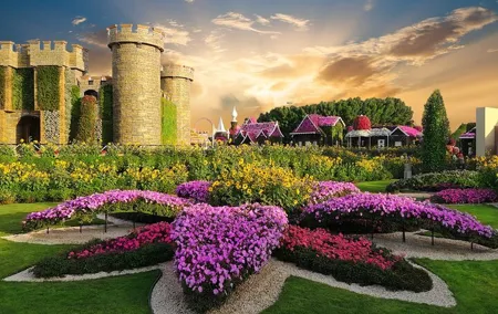 Dubai Miracle Garden and Butter Fly Garden Private Tour