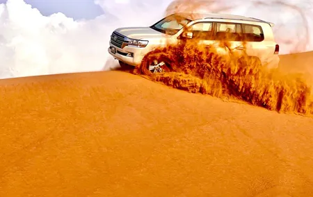 Private Red Dunes Desert Safari in Lahbab