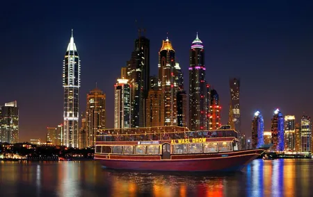 Dubai Dhow Cruise Dinner - Marina : An Enchanting Evening