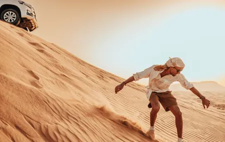 Adrenaline combo : Desert activities + ATV or Quad bike option