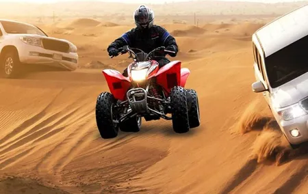 Desert Safari With Quad Bike In Dubai