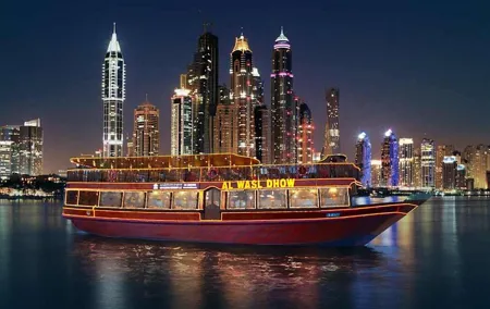 Dubai Marina Dhow Cruise - The Best way to see the Spectacular Views of Dubai