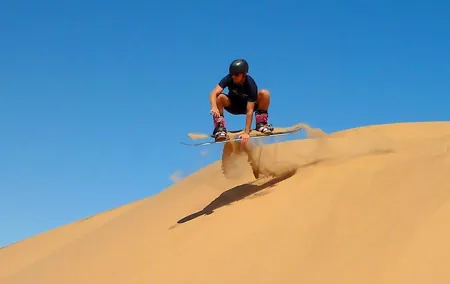 Morning Dubai Desert Dune Bashing and Camel Ride