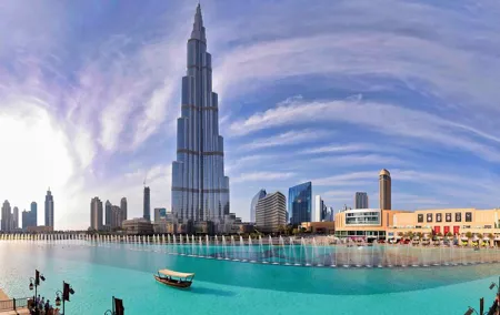Burj Khalifa 124th Floor with Ticket plus Rooftop Meal