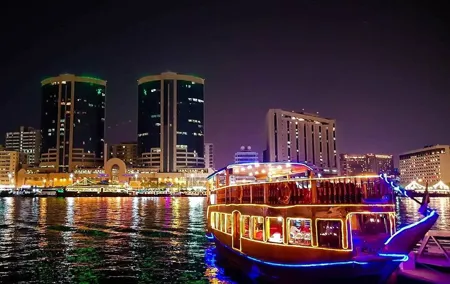 Dhow Cruise Dinner with Live Music - Marina