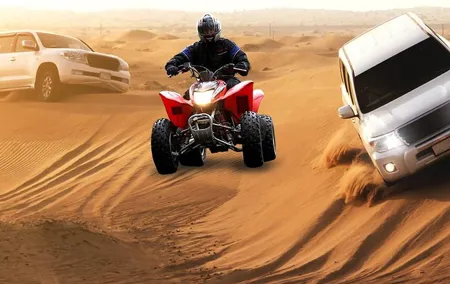 Evening Red Dunes Desert Safari With Quad Biking