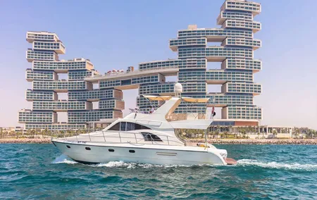 1 Hour 55 Feet Private Luxury Yacht in Dubai