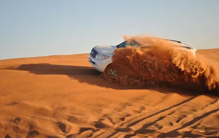 Dubai Desert Safari with Quad Biking & Dune Bashing BBQ Dinner
