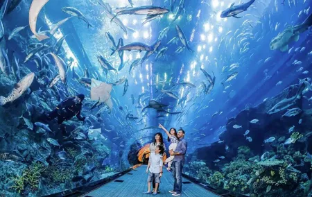 Entrance to Dubai Aquarium and Underwater Zoo