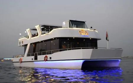 Dubai Water Canal Dinner Cruise With Pickup & Dropoff