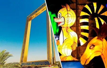 Dubai Frame and Dubai Garden Glow Tickets