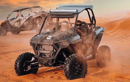 30 minutes Buggy Ride with Desert Safari included Dinner & Shows