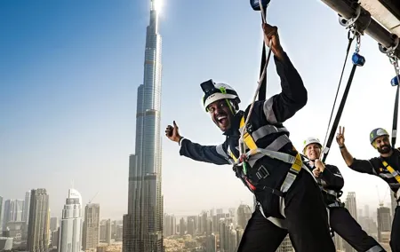 Dubai Sky Views Edge Walk with Optional Transfer