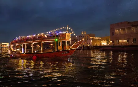 Dubai Creek Royal Dinner Dhow Cruise
