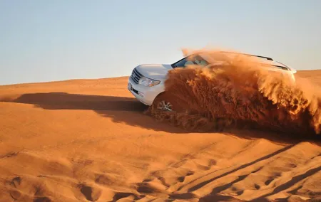 Private Sand Boarding with Camel Ride and Platinum Camp in Safari
