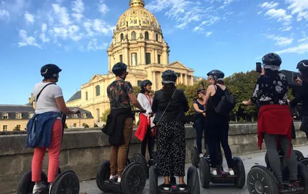 Paris City Sightseeing Half Day Guided Segway Tour with a Local Guide