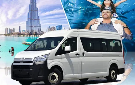 Sharing Transfers from Dubai Hotels to Dubai Mall (Burj Khalifa, VR Parks, DAUZ)