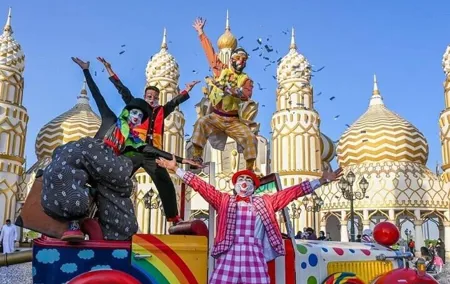 Miracle Garden , Burj Khalifa & Global Village Tour with Transfer