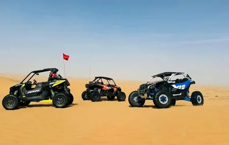 Morning Desert Safari With Buggy Ride and Sandboarding in Dubai