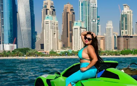Jet Car Experience ( 60 Minutes ) in Dubai with Private transfer