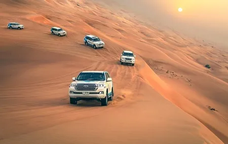 Dubai Desert Safari with BBQ Dinner and Belly Dance