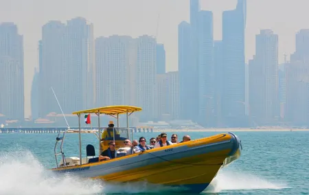 Speedboat Dubai Marina with Private Transfers