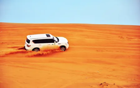 VIP Desert Safari & Dune Bashing with 5* Live BBQ
