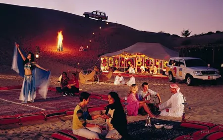 Dubai City Skyline Monuments Tour With Evening Desert Safari