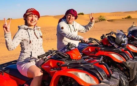 Evening Desert Safari from Dubai with Quad Bike Ride