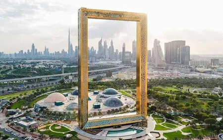 Dubai Frame Entry Tickets with Optional Transportation Services