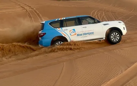 Premium Red Dune Safari, Sandboarding, Camel Ride & 5*BBQ Dinner.