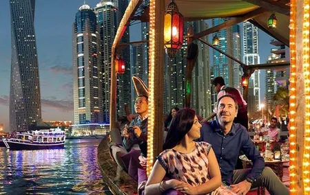 Dinner at Dubai Marina (Weddings & Honeymoon)
