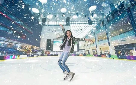 Dubai Ice Rink Tickets with pickup and drop off