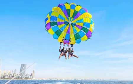 Dubai: Parasailing Adventure on the Beach