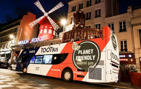 Paris by Night Tootbus Tour
