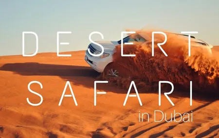 Dubai Desert Safari with Dune Bashing and BBQ Dinner