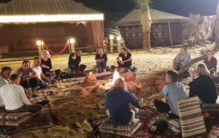 Overnight Red Dunes Safari Tour with BBQ at Al Khayma Camp