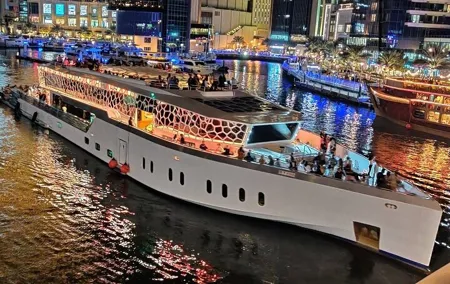 3-Hour Lotus Yacht Cruise with Dinner Included