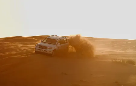 Dubai Morning Safari with Camel Ride & Dune Bashing Experience