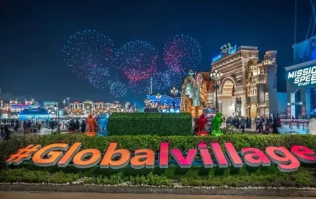 "Unveil the Magic: Escapade to Miracle Garden and Global Village!