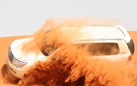 Overnight Desert Safari with BBQ Dinner and Breakfast