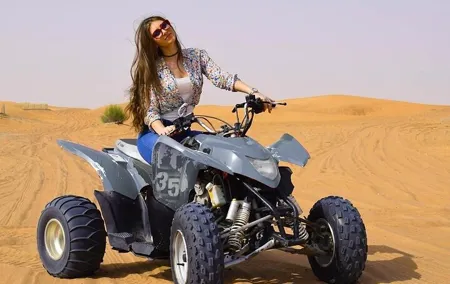 Morning Desert Safari With Quad Bike