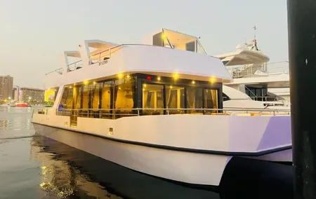 Catamaran Cruise with Dinner at Al Jaddaf Waterfront Dubai