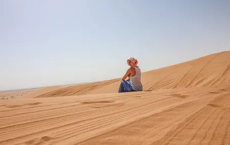 Dubai Morning Desert Safari: Sandboarding & Camel Trekking