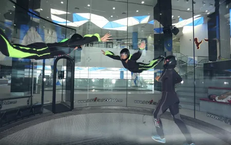 2 indoor skydiving flights