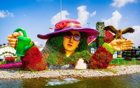 Dubai Miracle Garden Ticket With Transfers