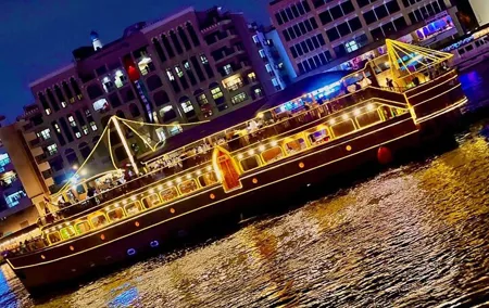 Dubai Largest Cruise Dinner Creek With Live Entertainment